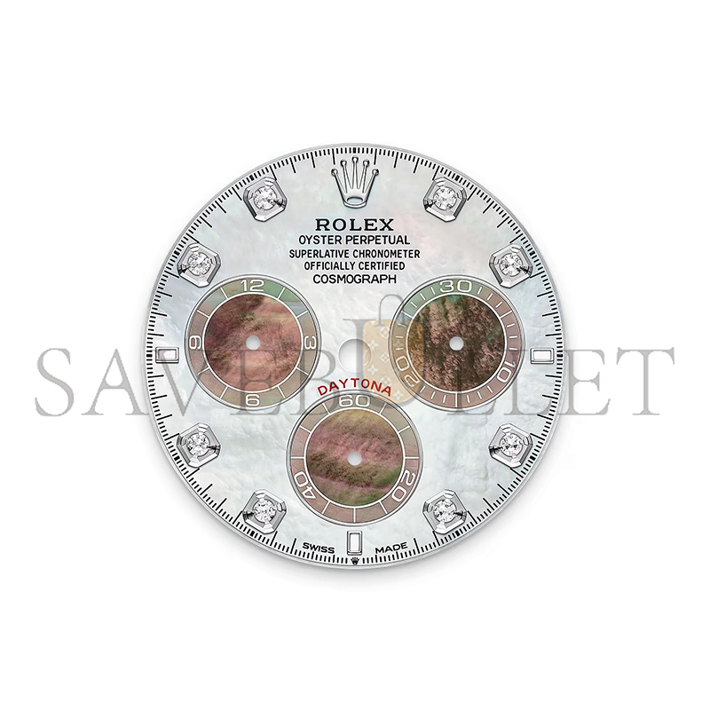 ROLEX COSMOGRAPH DAYTONA OYSTER, 40 MM, WHITE GOLD AND DIAMONDS M126589RBR-0001